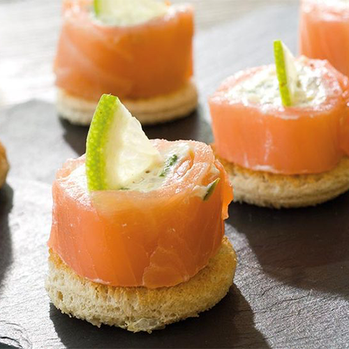 Cheese salmon