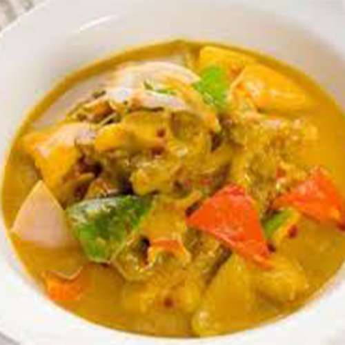 Ternera curry thai